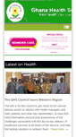 Mobile Screenshot of ghanahealthservice.org